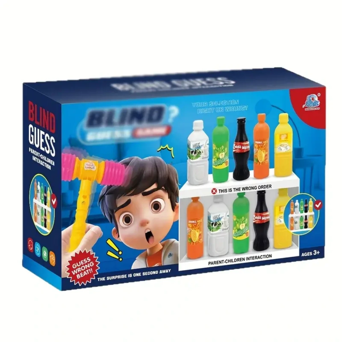 صورة لعبة التخمين المتفاعلة بالزجاجات | لعبة ألغاز منطقية ممتعة