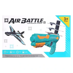 صورة مسدس المنجنيق مع الطائرات المقاتلة معركة جوية