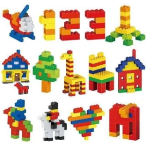 صورة مكعبات ليجو – 550 قطعة