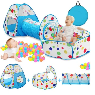 صورة خيمة ٣ قطع (خيمة + نفق + بيت كور)