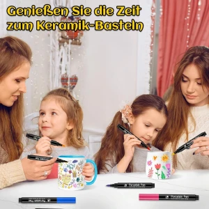 صورة أقلام ألتارو الخزفية، ١٢ لونًا