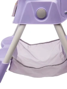 صورة كرسي طعام للأطفال متعدد الاستخدامات كرسي طعام أطفال محمول قابل للطي كرسي مرتفع للأطفال