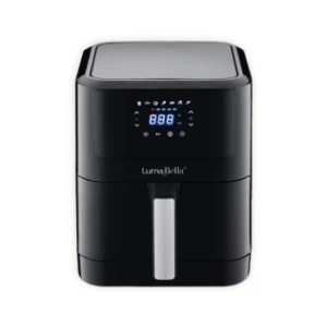 صورة قلاية هوائية ديجيتال 8 لتر لون أسود - 2000 واط - تصميم عصري قوي للأداء الفائق