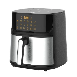 صورة قلاية هوائية ديجيتال سعة 7 لتر - 1800 واط - ستانلس ستيل - تصميم فعال ومتين