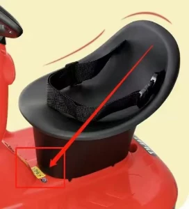 صورة سيارة توازن كهربائية للأطفال - قيادة ذاتية وريموت كنترول للوالدين - لعبة شحن تعليمية