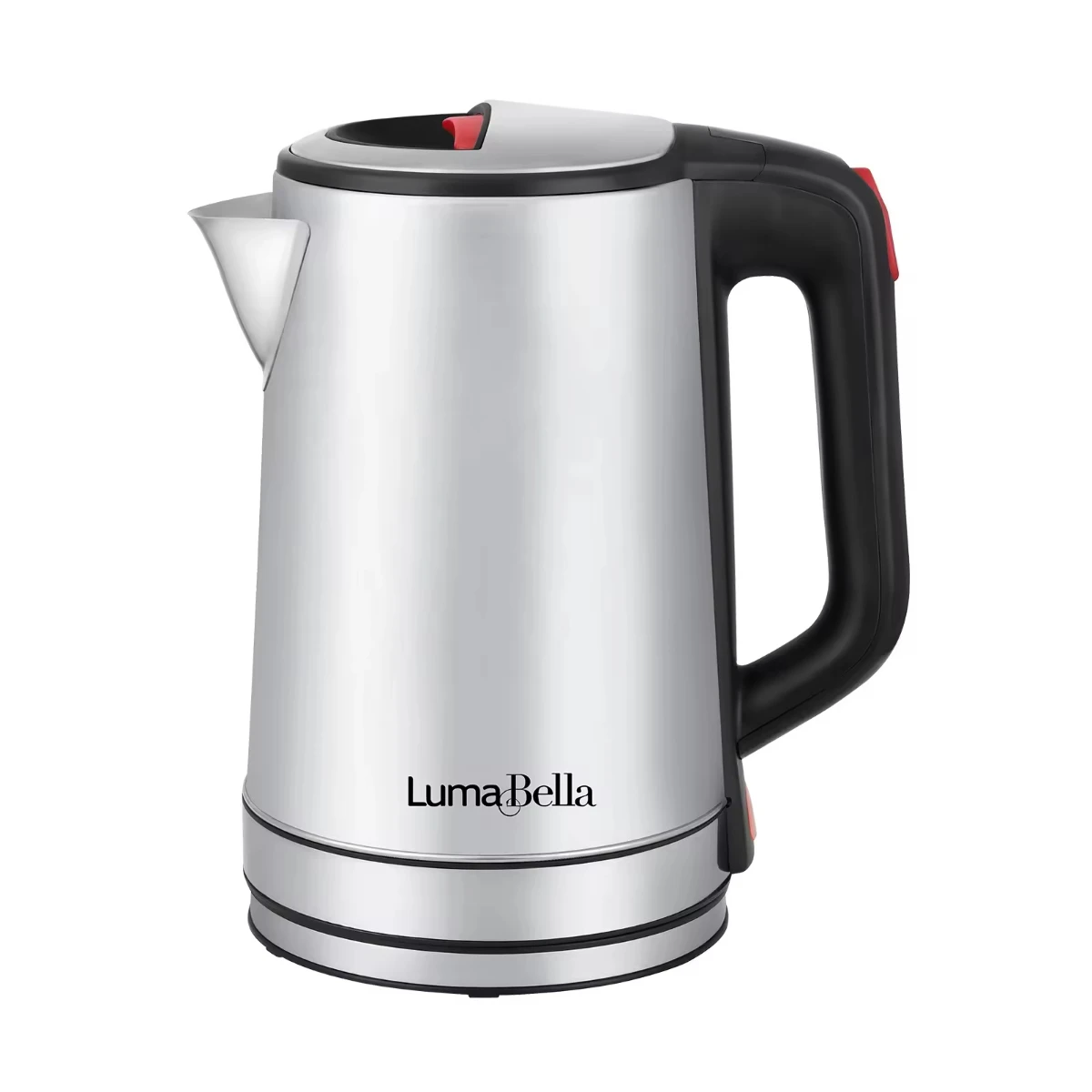 صورة غلاية ماء كهربائية 2.3 لتر - ستانلس ستيل بالكامل - سعة كبيرة وأداء قوي موثوق به