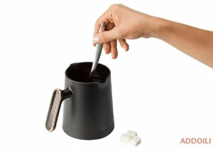 صورة ماكينة صنع القهوة التركية الكهربائية - لتحضير القهوة برغوة كثيفة (وش) - سريعة وآمنة