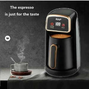 صورة ماكينة صنع القهوة التركية الكهربائية - لتحضير القهوة برغوة كثيفة (وش) - سريعة وآمنة