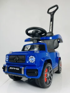 صورة سيارة ركوب / عربة دفع جراند بلس من تيك تويز - مناسبة للأطفال من 1 إلى 7 سنوات - لون أزرق