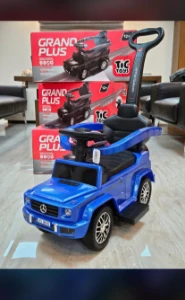 صورة سيارة ركوب / عربة دفع جراند بلس من تيك تويز - مناسبة للأطفال من 1 إلى 7 سنوات - لون أزرق