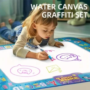 صورة سجادة الرسم المائي السحرية للأطفال - تصميم الحيوانات الأليفة