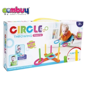 صورة لعبة رمي الحلقات الكلاسيكية (4 في 1) - لعبة دوائر النيشان