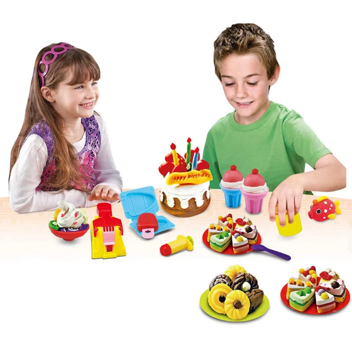 صورة مجموعة صلصال الحلوى المضحكة  21 قطعة