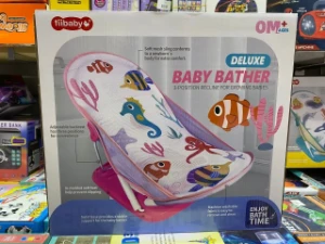 صورة كرسي استحمام محمول للأطفال بمخدة مقعد قابلة للتعديل من فانتاستيك كيد