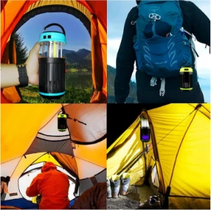 صورة مصباح قاتل البعوض الكهربائي LED مقاوم للماء