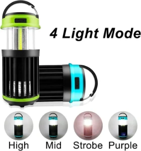 صورة مصباح قاتل البعوض الكهربائي LED مقاوم للماء