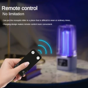 صورة مصيدة حشرات معلقة داخلية، مصباح ليلي قابل لإعادة الشحن، مصباح صيفي خارجي محمول