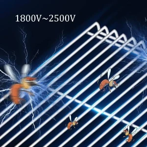 صورة مصباح قاتل البعوض، مصباح امن، طارد للبعوض الفيزيائي باضاءة LED كهربائية،