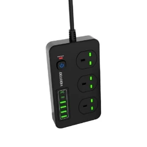 صورة توصيلة كهرباء 3 مقابس و6 منافذ UDB