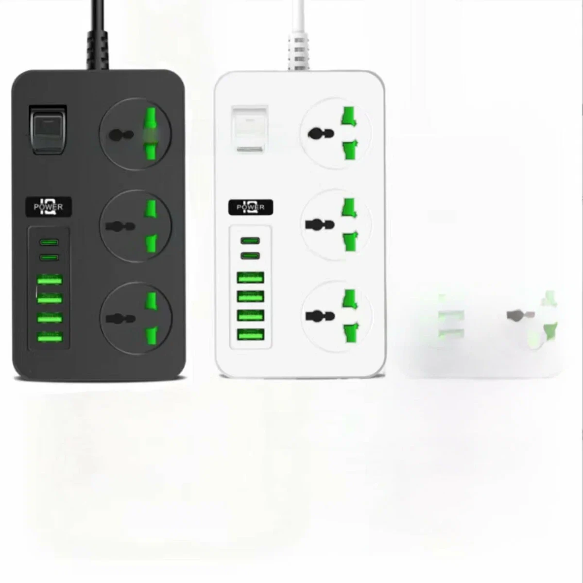 صورة توصيلة كهرباء 3 مقابس و6 منافذ UDB