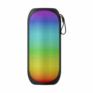 صورة مكبر صوت بتقنية البلوتوث TG384، مكبر صوت محمول مقاوم للماء للاستخدام الخارجي، مزود بسماعات TWS 1200 مللي أمبير في الساعة، مزود بمضخم صوت، وراديو FM، وخط AUX