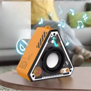 صورة مشاركة هذا المنتج    مكبر صوت بلوتوث صغير VEROX مع إضاءة RGB LED شفافة للاستخدام الداخلي والخارجي مع ميكروفون مدمج وصوت استثنائي مع باس ثقيل متوافق مع الهاتف والكمبيوتر المحمول