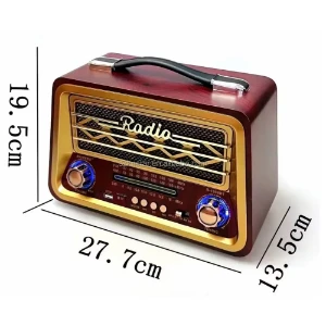 صورة راديو ومكبر صوت عتيق من طراز Raiseng R-1956BT