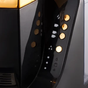 صورة ماكينة تحضير القهوة التركية 2 كوب من راف بسعة 0.8 لتر، 700 وات، R.111- أسود