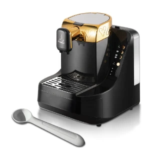 صورة ماكينة تحضير القهوة التركية 2 كوب من راف بسعة 0.8 لتر، 700 وات، R.111- أسود