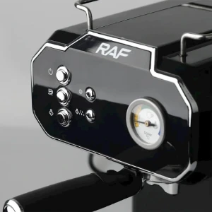 صورة ماكينة تحضير قهوة إسبريسو منزلية احترافية R.104 بقدرة 850 وات من راف، متعدد الألوان، ستانلس ستيل