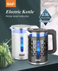 صورة غلاية كهربائية زجاجية – فولاذ مقاوم للصدأ عالي الجودة