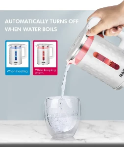 صورة غلاية كهربائية زجاجية – فولاذ مقاوم للصدأ عالي الجودة