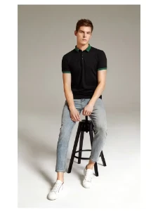 صورة بنطلون جينز رجالي – تصميم عصري