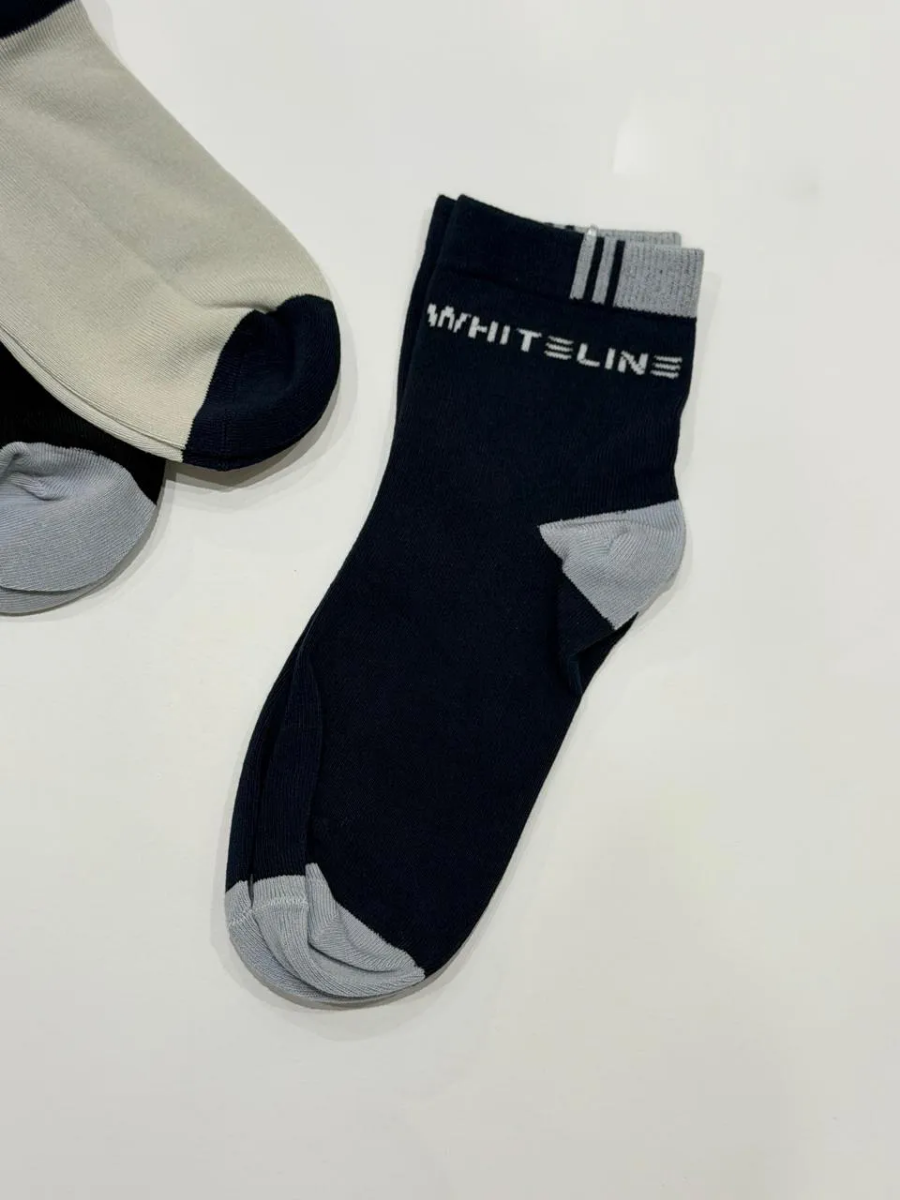 صورة علبة 3 قطع شراب رجالي قطن