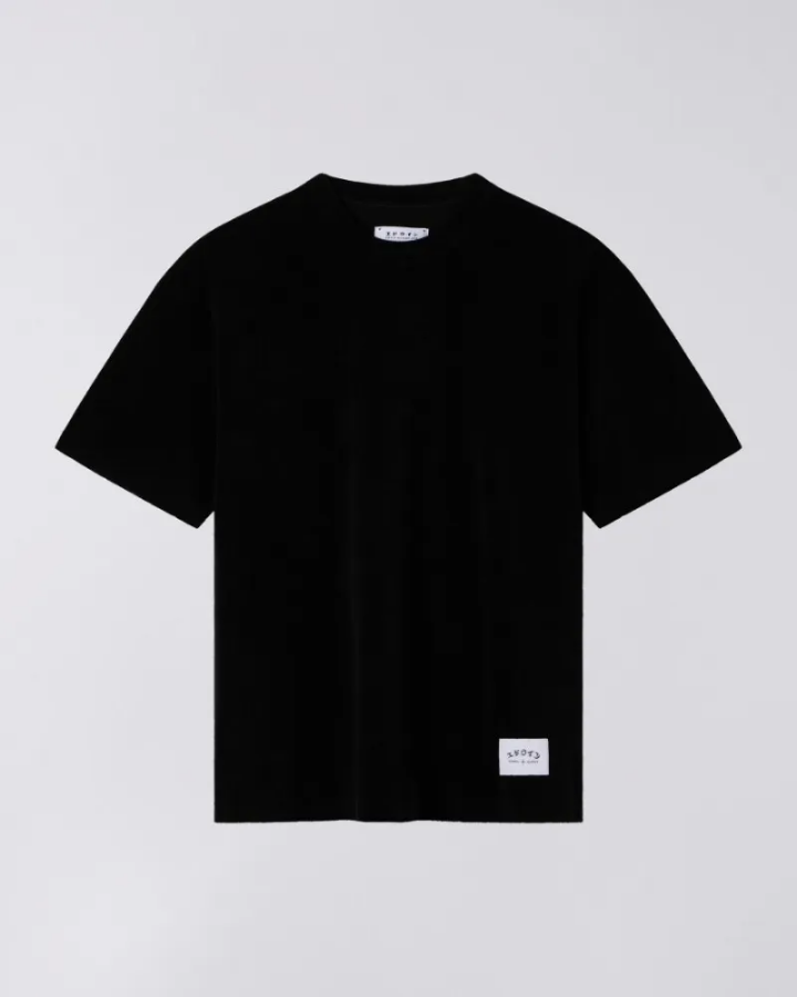 صورة 3 قطع  تيشرتات ذات قصة فضفاضة (Oversized) بتصميم بسيط ورقعة صغيرة في الأسفل