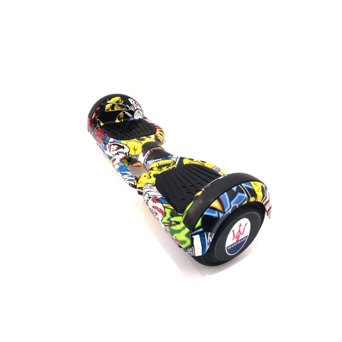 صورة   سكوتر كهربائي التوازن الذاتي 6.5˝ مع محرك قوي وتصميم عصري بأضواء مدمجة Smart Balance Wheel Hoverboard 6.5 bluetooth & LED Light