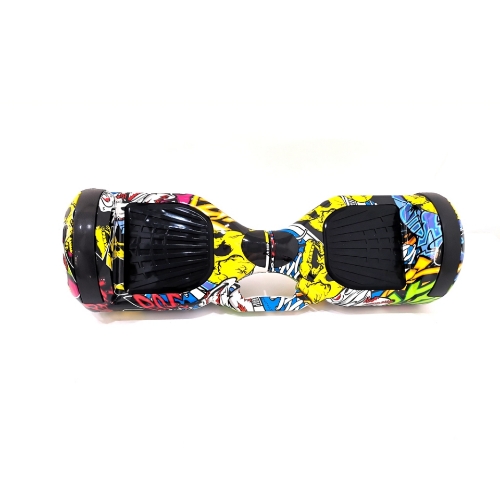 صورة   سكوتر كهربائي التوازن الذاتي 6.5˝ مع محرك قوي وتصميم عصري بأضواء مدمجة Smart Balance Wheel Hoverboard 6.5 bluetooth & LED Light