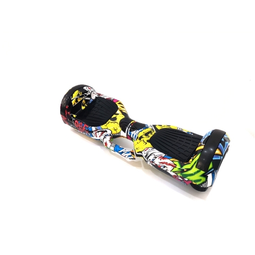 صورة   سكوتر كهربائي التوازن الذاتي 6.5˝ مع محرك قوي وتصميم عصري بأضواء مدمجة Smart Balance Wheel Hoverboard 6.5 bluetooth & LED Light