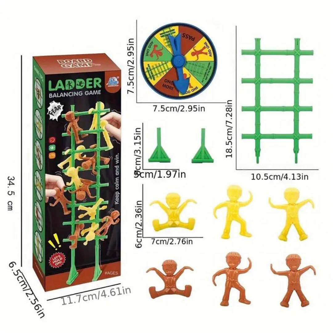 Picture of لعبة لوحية لموازنة السلم، متعددة اللاعبين، تفاعلية للأطفال الأولاد والبنات،