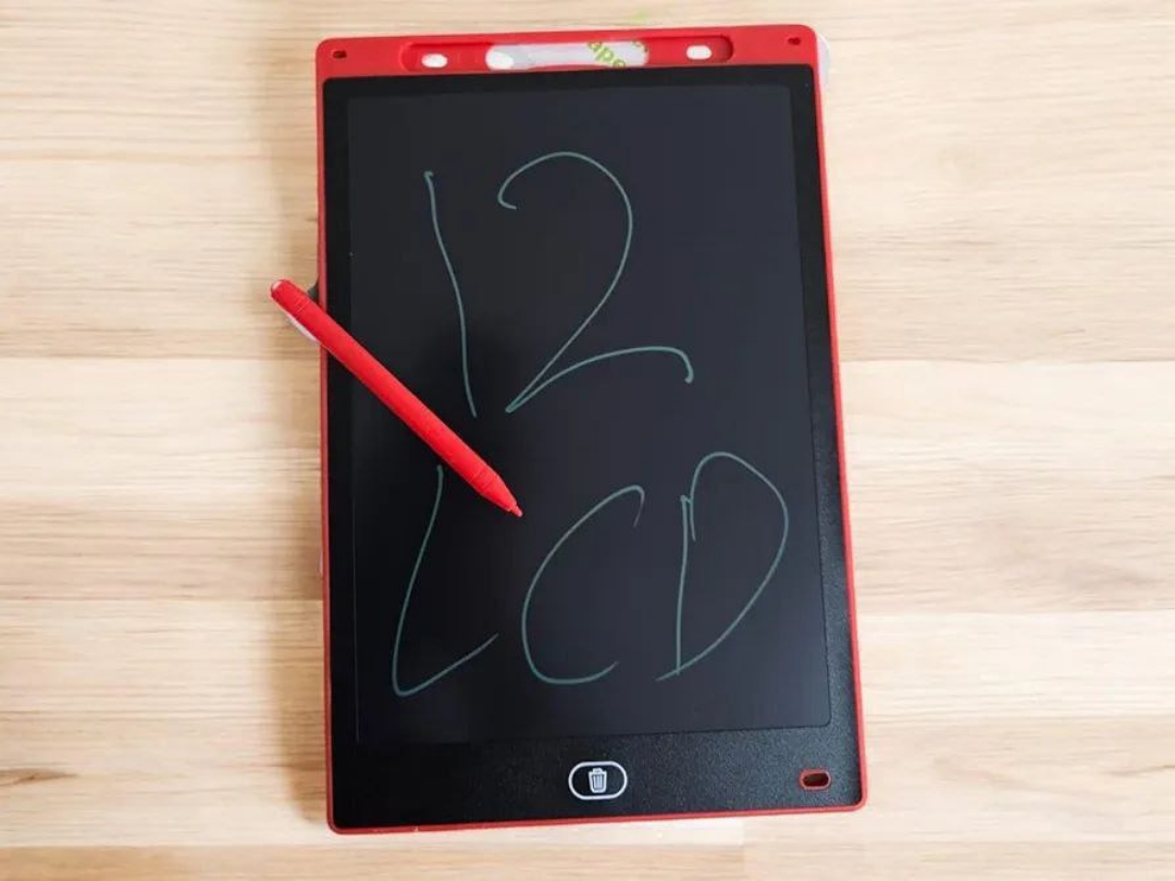 Picture of لوحة كتابة رقمية كبيرة متعددة الأغراض للرسم الجرافيكي التعليمي بشاشة LCD مقاس 12 بوصة
