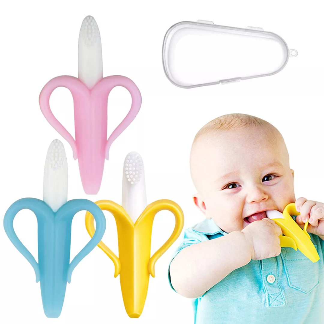 Picture of baby-banana-infant-toothbrush-0-12-months