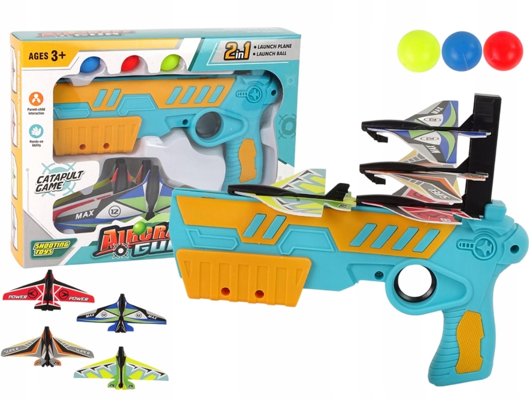 Show details for مسدس المنجنيق مع الطائرات المقاتلة معركة جوية Picture of مسدس المنجنيق مع الطائرات المقاتلة معركة جوية