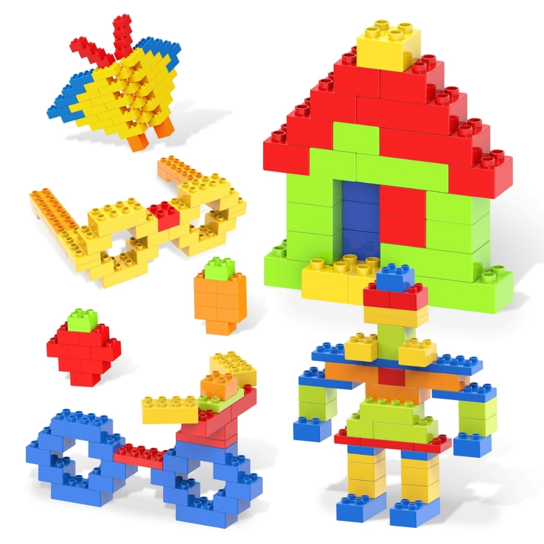 Picture of مكعبات ليجو – 550 قطعة | لعبة تنمية الإبداع والبناء للأطفال
