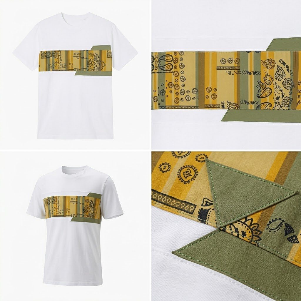 Men's Urban Streetwear T-Shirt – Black