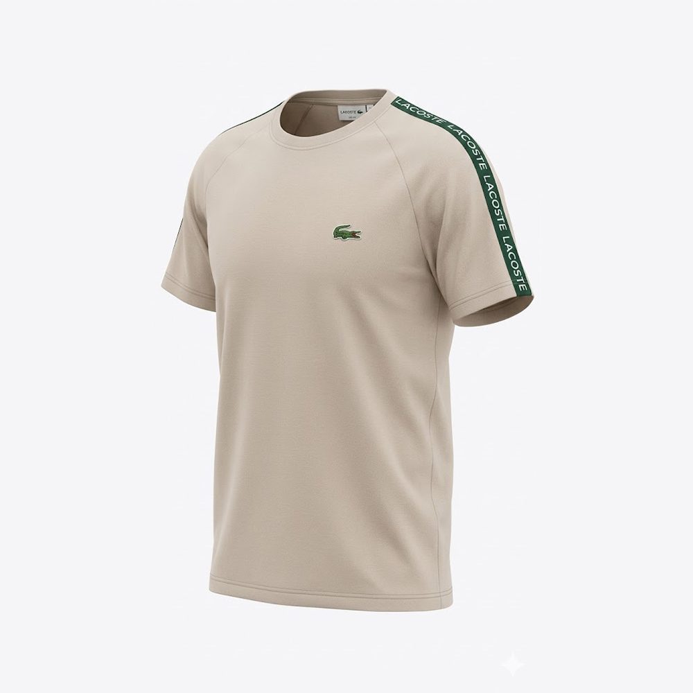 Men's Minimalist Triangle Emblem Premium Casual T-Shirt