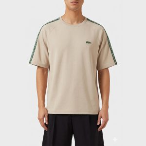Men’s Minimalist Triangle Emblem Premium Casual T-Shirt