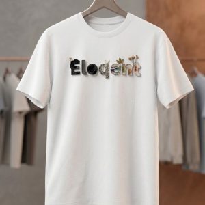 Elegant” White Cotton T-Shirt