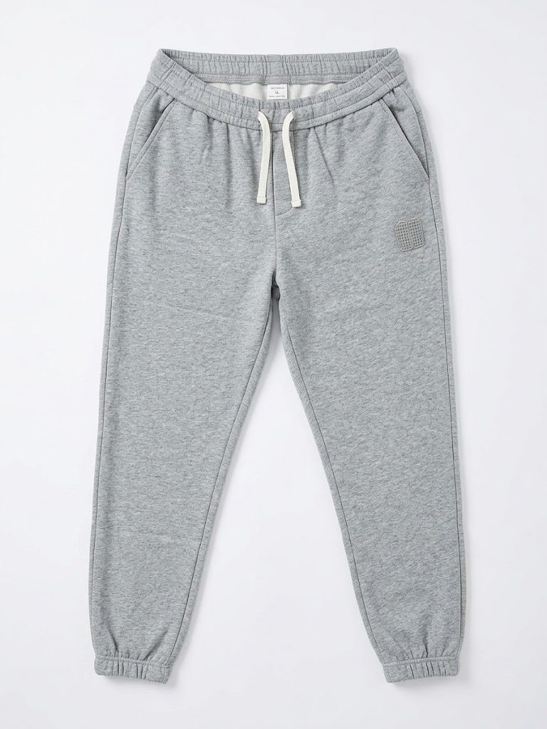 Cotton sweatpants with a comfortable fit