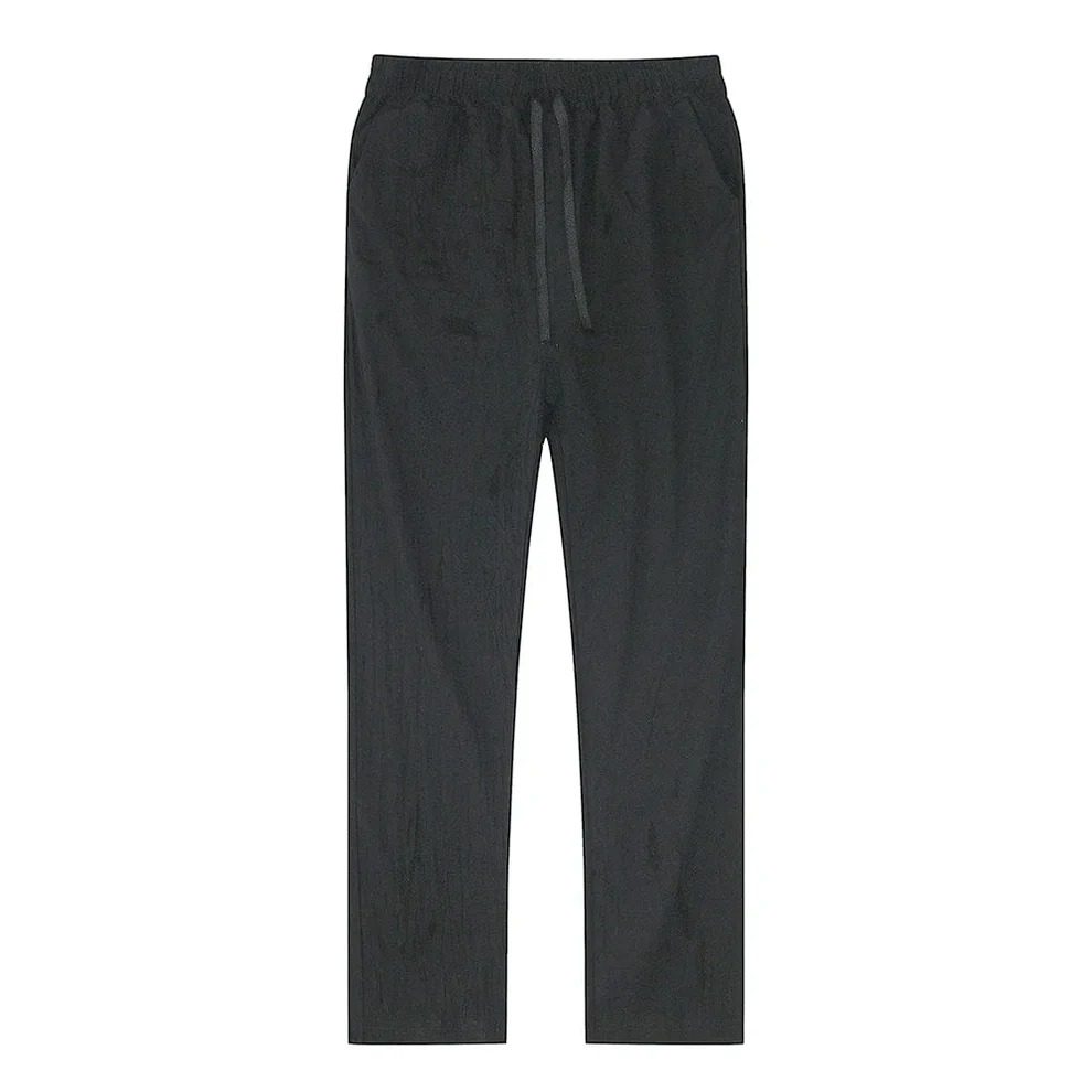 Men's Relaxed Cotton-Blend Drawstring Pants