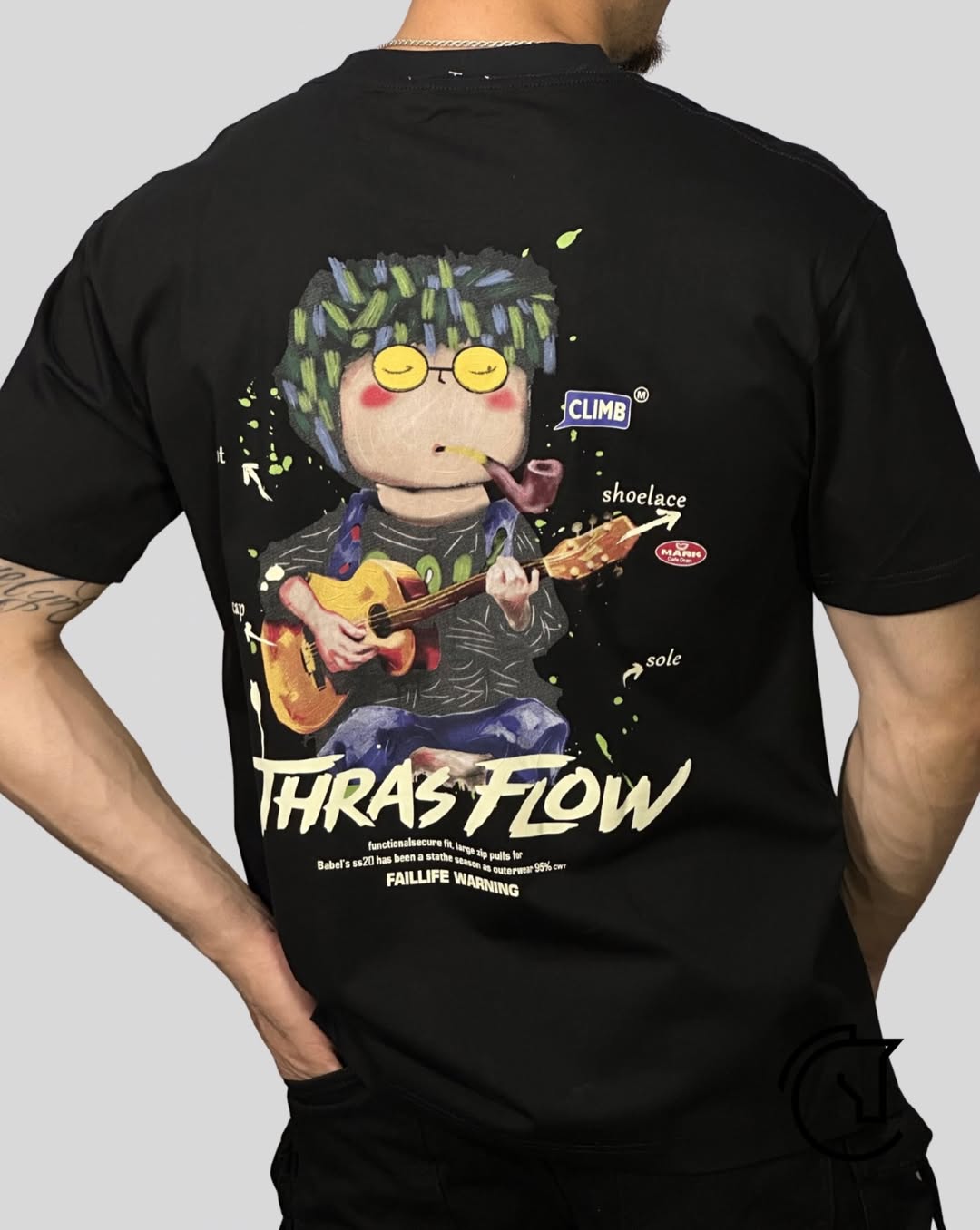 Men's Hand-Streetwear T-Shirt